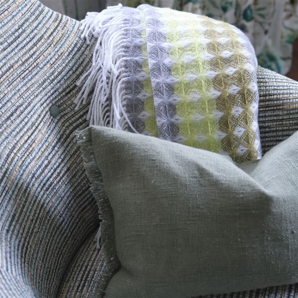 Santerno Moss Throw by Designers Guild - 4