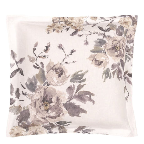 Euro Sham - Shanghai Garden Ecru Bedding | Designers Guild at Fig Linens and Home 1