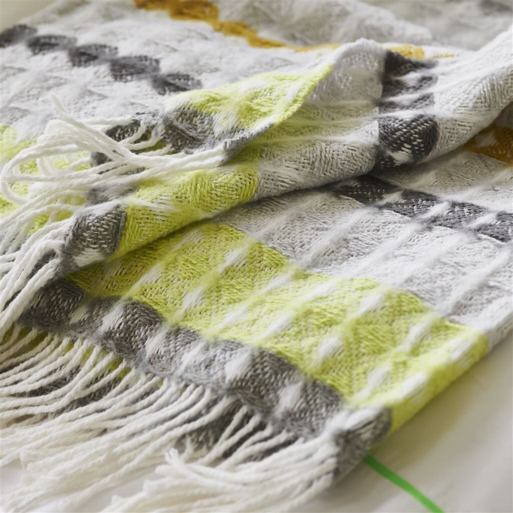 Santerno Moss Throw by Designers Guild - 6