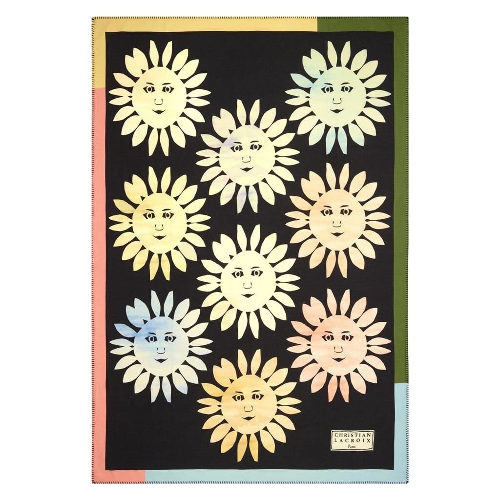 Throw Blanket - Hello Sunshine Jais Throw - Christian Lacroix Home Décor 12