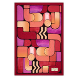 Throw Blanket - Lacroix Graphe Magenta Throw - Christian Lacroix Home Décor 12