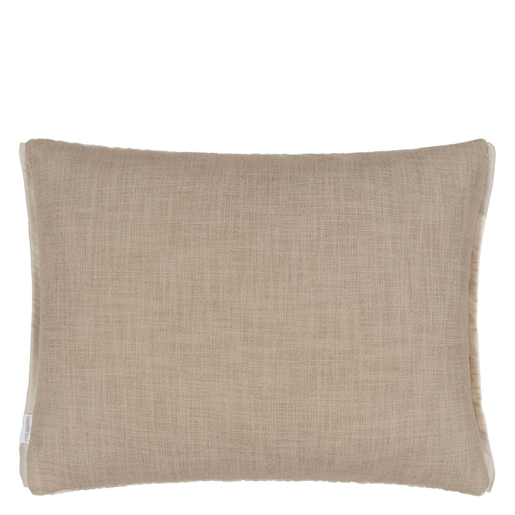 Cartouche Linen Cushion