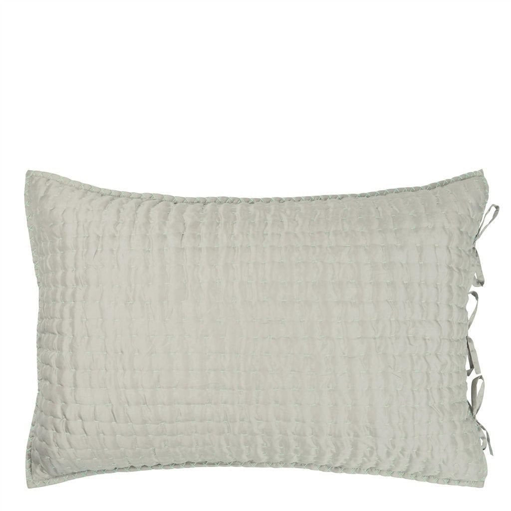 Designers Guild Chenevard Pebble & Duck Egg Quilt & Shams