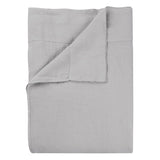 Designers Guild Biella Pale Grey and Dove 100% Linen Fitted Sheets | Fig Linens