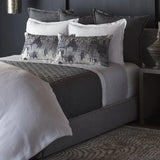 Ann Gish Duvet Covers - Neo White Shown with Alternate Bedding Coverlets - Fig Linens and Home