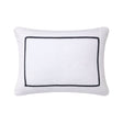 Croisiere Blanc Beach Pillow by Yves Delorme