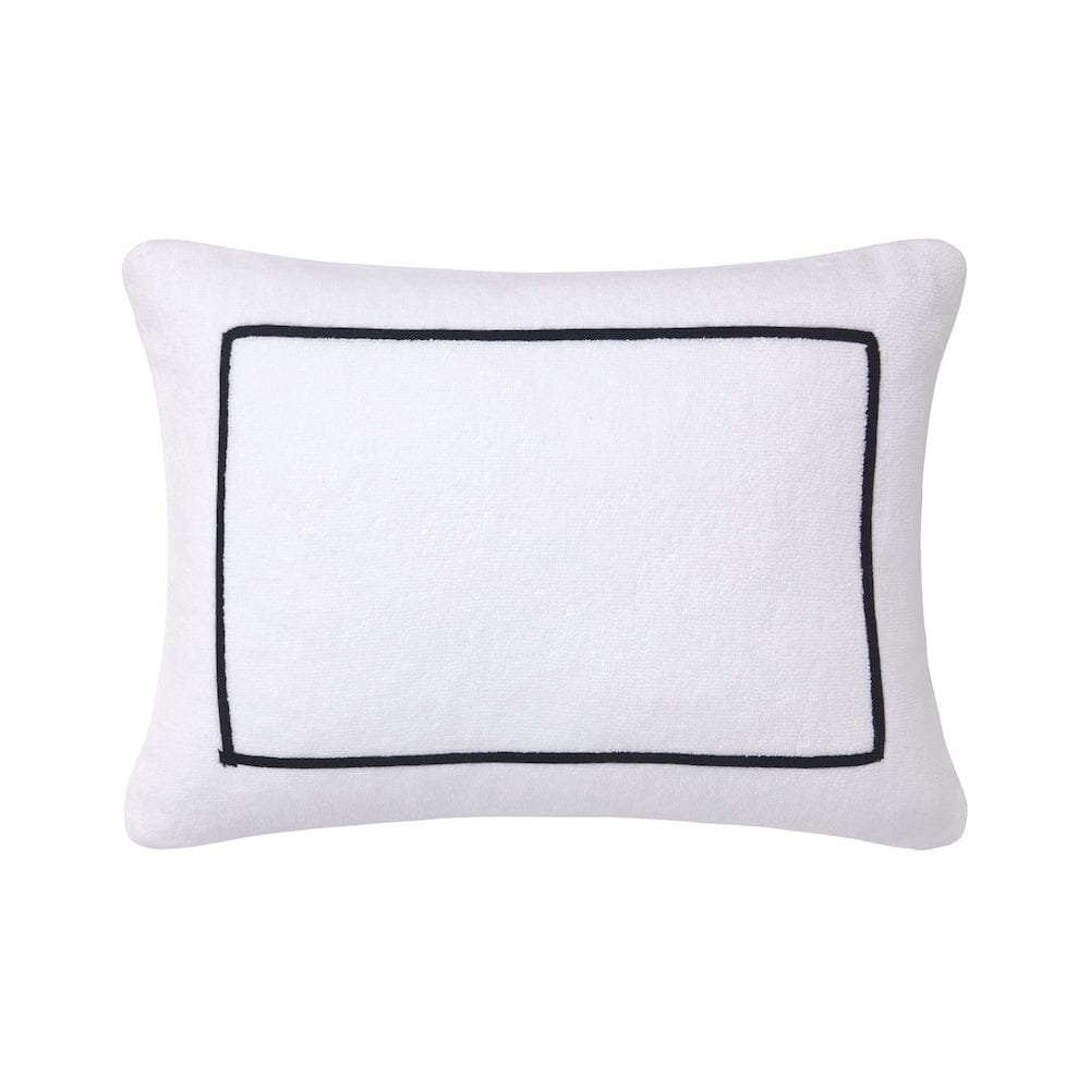 Croisiere Blanc Beach Pillow by Yves Delorme