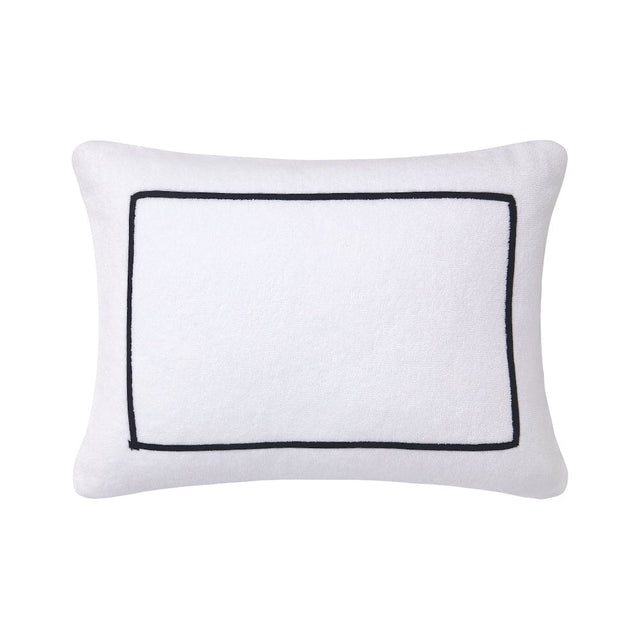 Croisiere Blanc Beach Pillow by Yves Delorme