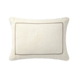 Croisiere Ecru Beach Pillow by Yves Delorme