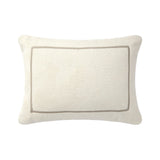 Croisiere Ecru Beach Pillow by Yves Delorme