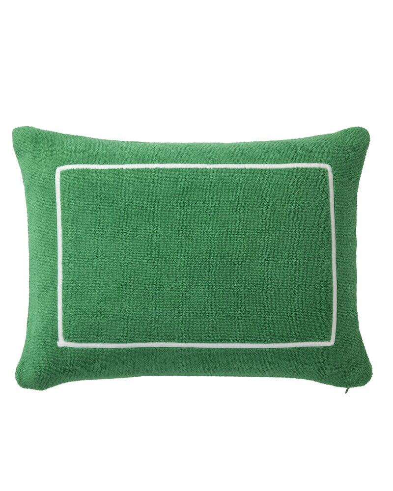 Croisiere Menthe Beach Pillow by Yves Delorme