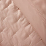 Yves Delorme Triomphe Quilt in Poudre | Detail of Quilt Pattern - Fig Linens and Home - 1