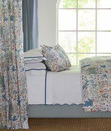 Bridport Blue Bedding - Legacy Linens Custom Bed Collection - Lee Jofa - Fig Linens and Home