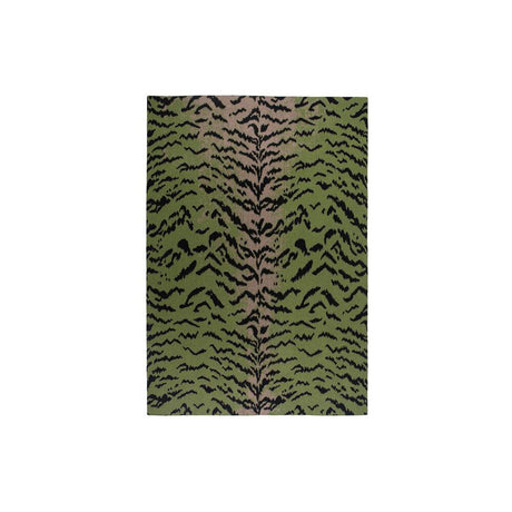 Calabria Green Cashmere Throw by Saved New York | Fig Linens