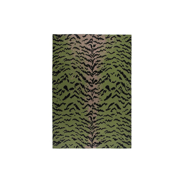 Calabria Green Cashmere Throw by Saved New York | Fig Linens