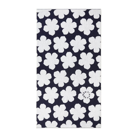 Kenzo Paris K SPOT Marine Blue Jacquard Beach Towel - Fig Linens and Home