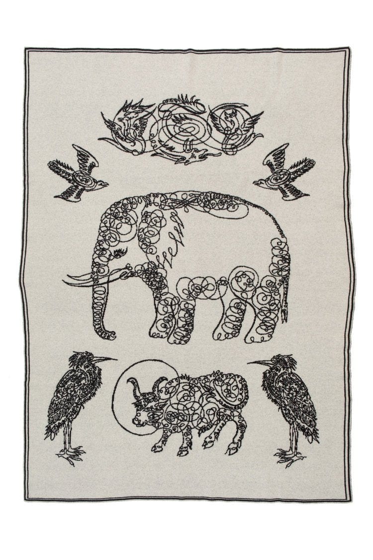 Saved NY Elephant & Friends Throw