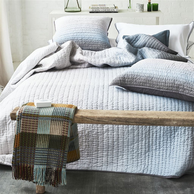 Savoie Dove Quilt & Shams by Designers Guild | Fig Linens and home