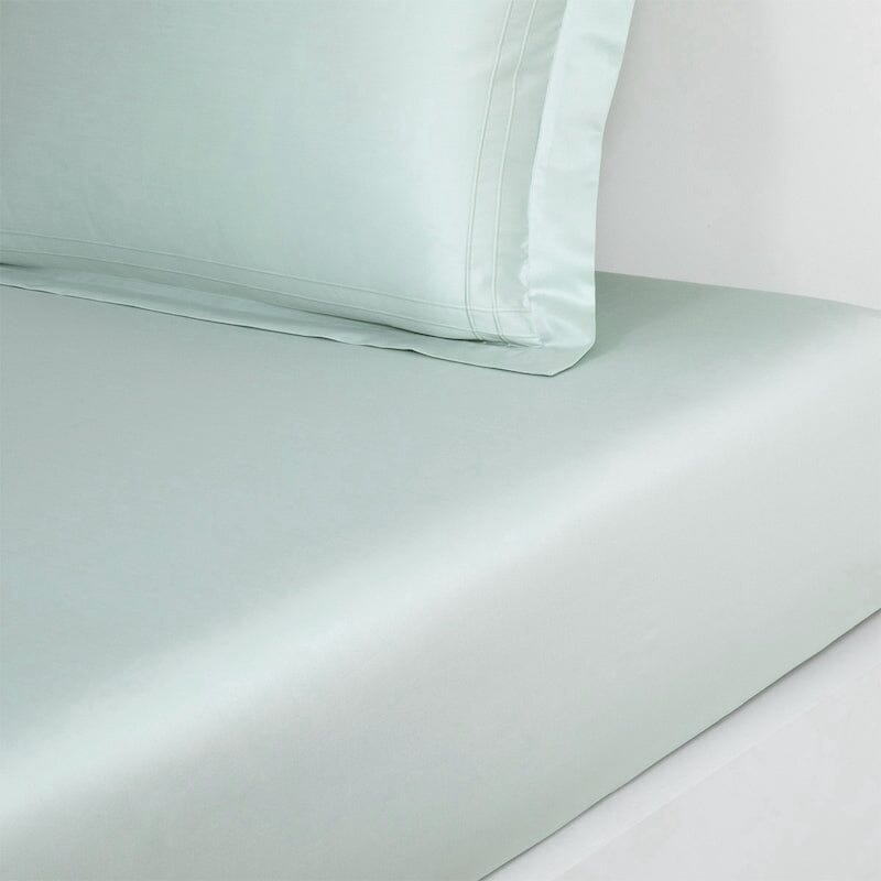 Fitted Sheet - Yves Delorme Couture - Adagio Amande Bedding at Fig Linens and Home