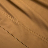 Flat Sheet Detail in Triomphe Bronze Bed Linens | Yves Delorme Bedding at Fig Linens and Home