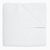 John Robshaw Hand Stitched White Quilt | Fig Linens