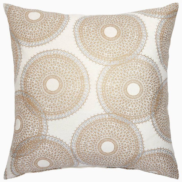 John Robshaw Textiles  Ojas Indigo Decorative Pillow - Blue - John Robshaw