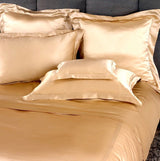 Silk Bedding - Kumi Kookoon Classic Silk Duvet Cover - Fig Linens and Home