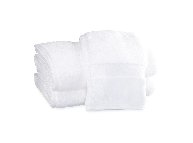 Guest House Bath Towel Sale - Matouk Towel - Guesthouse White Matouk Towels at Fig Linens and Home