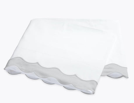 Flat Sheet in Lorelei Silver - Matouk