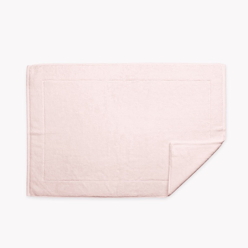 Matouk Milagro Tub Mat at Fig Linens and Home - Petal Pink