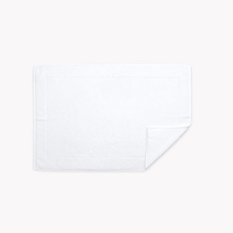 Matouk Milagro Tub Mat at Fig Linens and Home - White