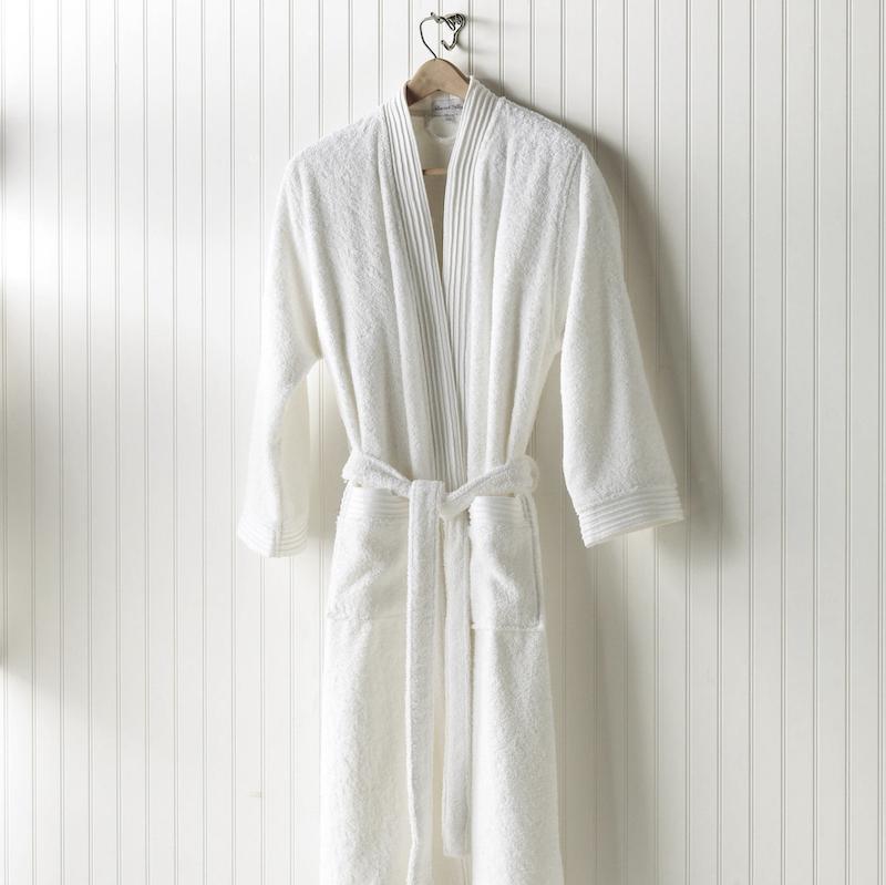 Peacock Alley Bamboo Spa Robe on Hanger