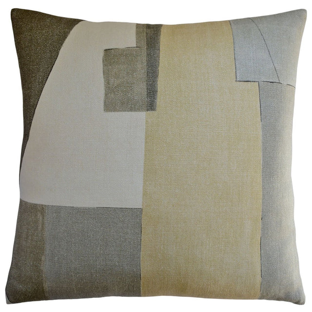 District Alabaster Throw Pillow | Ryan Studio at Fig Linens