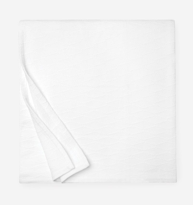 Cetara WHITE sferra - Blanket - Fig Linens and Home