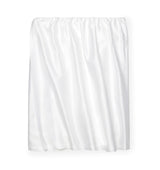 fig linens - sferra - giotto white bed skirt