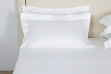 Frette Single Ajour White Sham | Fig Linens