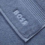 Loft Skye Towels by Hugo Boss Home - Logo and Band - Fig Linens and Home