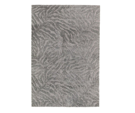 Amitta Slate Gray Rug - William Yeoward