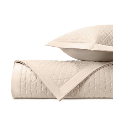 ANASTASIA Quilted Coverlet in Caramel by Home Treasures at Fig Linens and Home