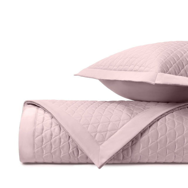 ANASTASIA Quilted Coverlet in Incenso Lavender by Home Treasures at Fig Linens and Home