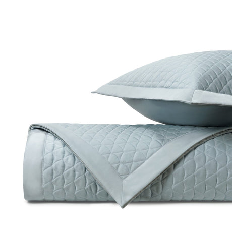 ANASTASIA Quilted Coverlet in Sion Blue by Home Treasures at Fig Linens and Home