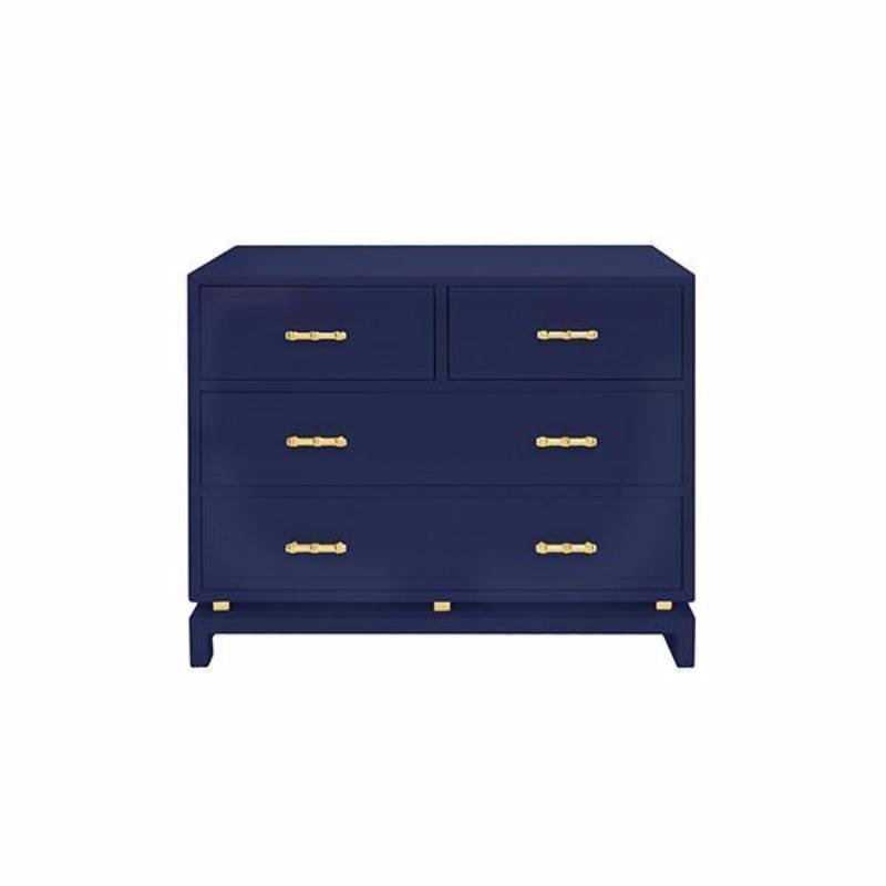 Declan Navy Chest - Fig Linens