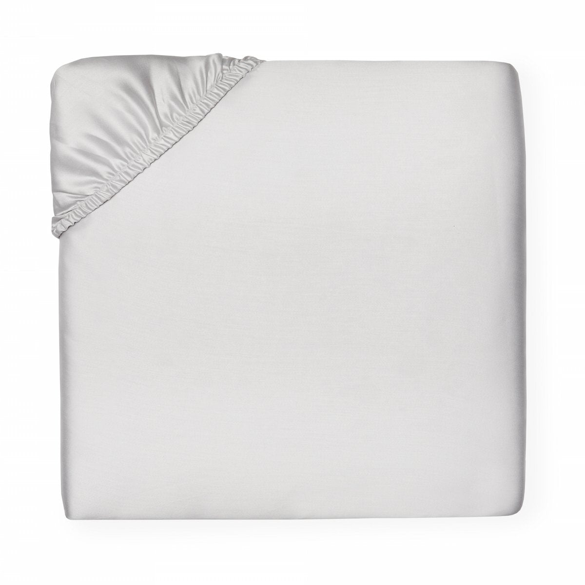 Fig Linens - Sferra Bedding - Tin Giza 45 Sateen Fitted sheet