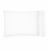 Griante White Pillowcase by Sferra | Fig Fine Linens and Home