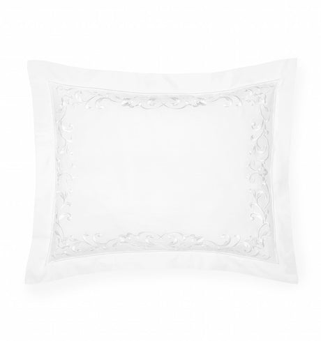 Griante White Sham by Sferra | Fig Fine Linens and Home