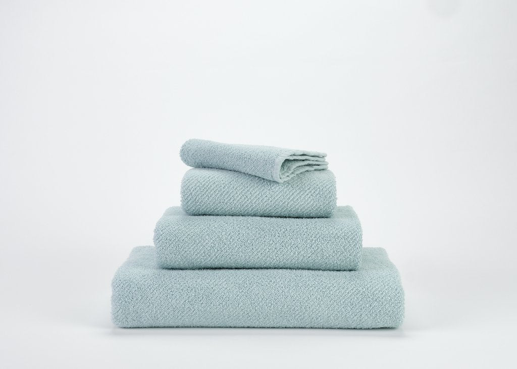 Peacock Alley Plush Turkish Towel Set in Sage Light Green | 6 Pieces | 100% Extra-Long Staple Cotton