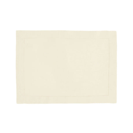 Florence Cream Placemat by Alexandre Turpault | Fig Linens