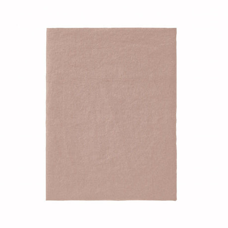 Fig Linens - Nouvelle Vague Pink Beige Bedding by Alexandre Turpault - Flat Sheet