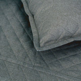 Closeup - Baby Basket Seaglass Coverlet Set by Ann Gish | Fig Linens