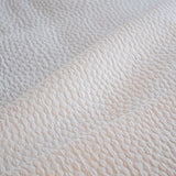 Closeup - Bubble White Matelassé Coverlet Set by Ann Gish | Fig Linens